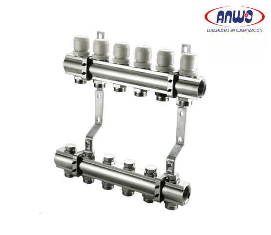KIT COLECTOR CROMADO 1 HI-HI 6 VIAS EUROKONO 20