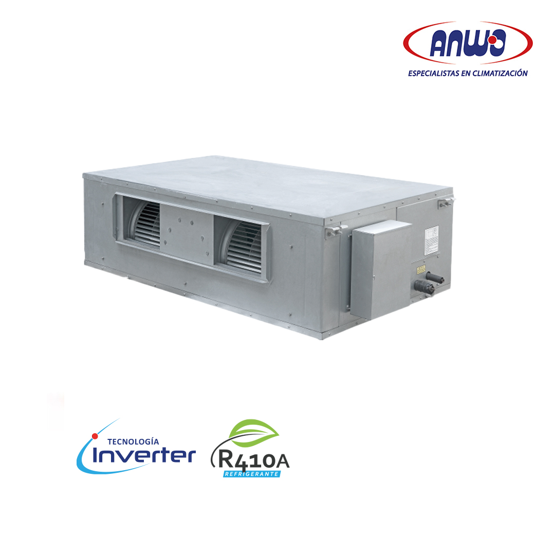 AIRE ACONDICIONADO SPLIT DUCTO ALTA CAPACIDAD 102.000 BTUH INVERTER R410A N2