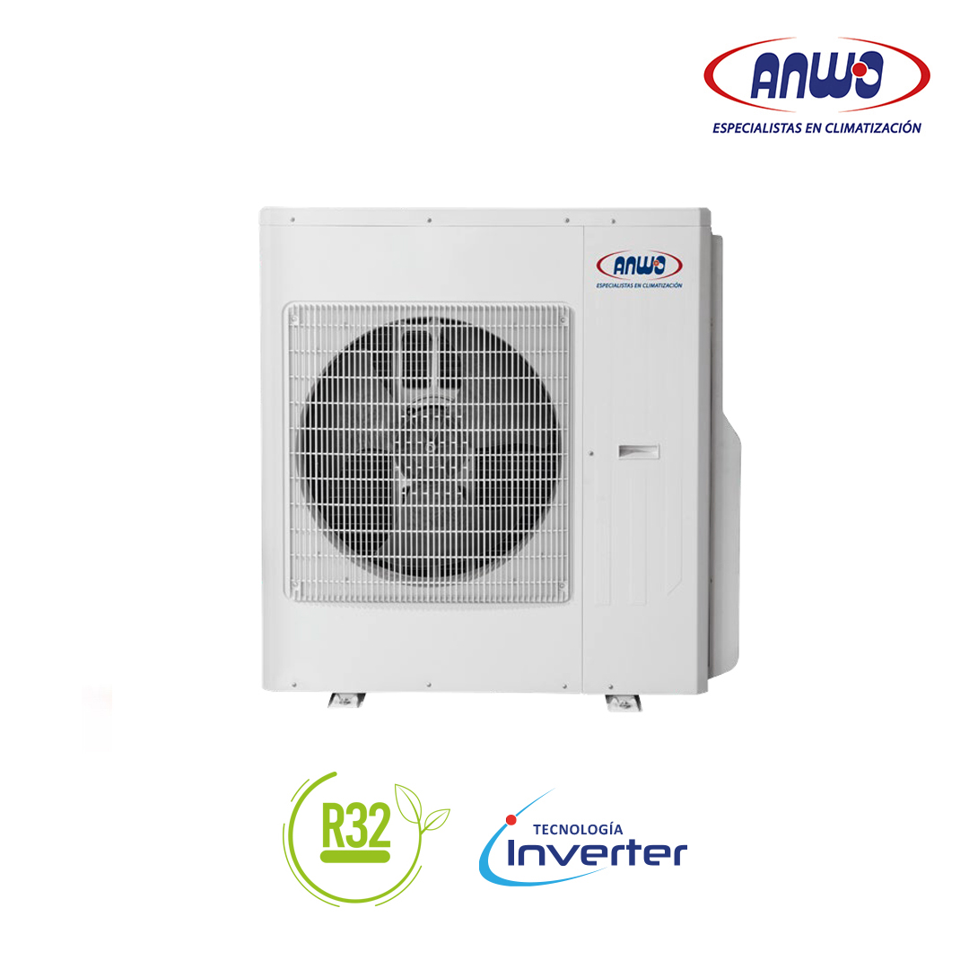 UNIDAD EXTERIOR MULTISPLIT 36.000 BTUH R32 B/CALOR INVERTER