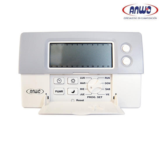 TERMOSTATO AMBIENTAL DE CALEFACCION PROGRAMABLE ANWO ATP-FLORENCIA