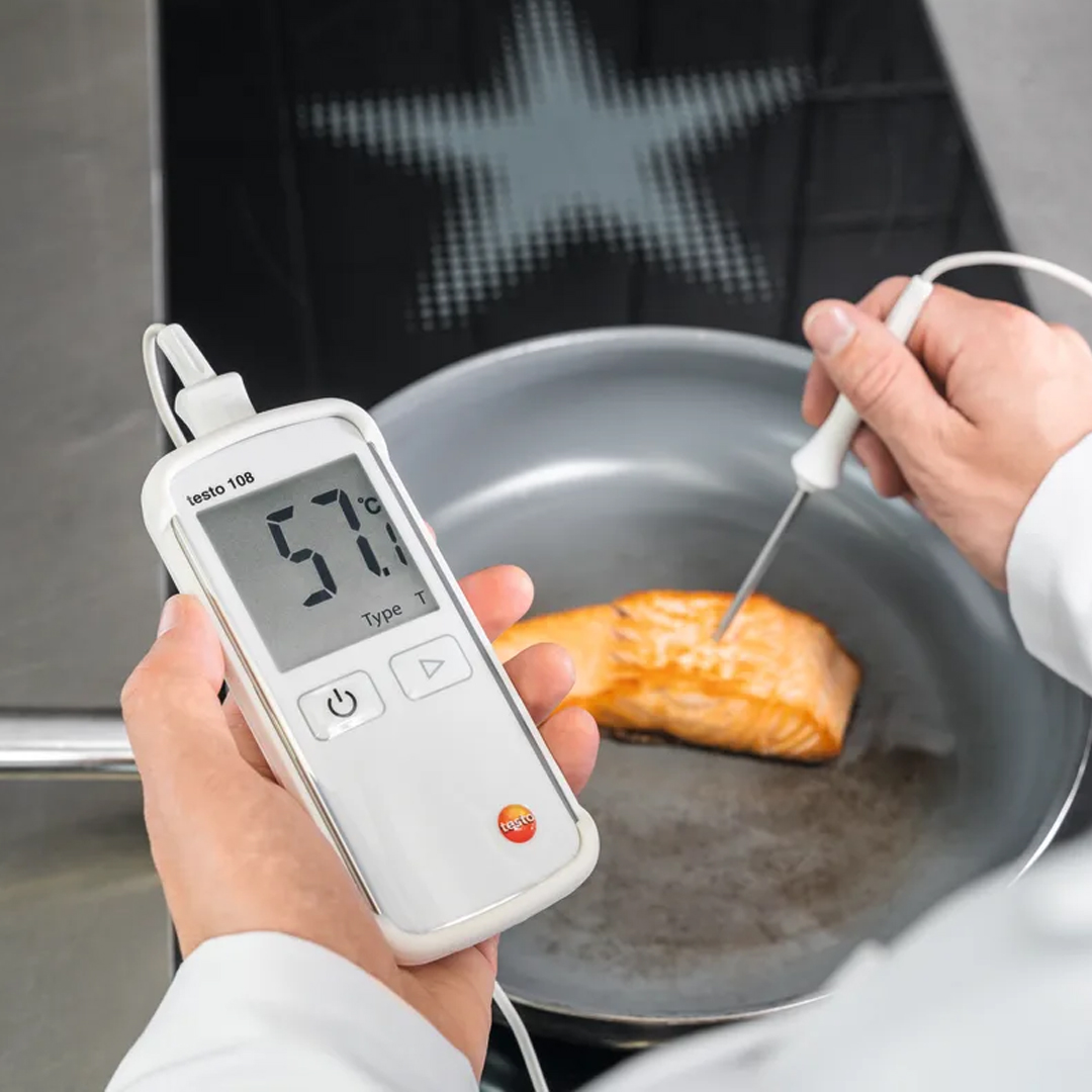 TERMÓMETRO DIGITAL PARA EL SECTOR ALIMENTARIO TESTO 108
