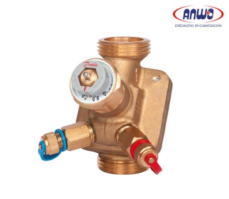 VALVULA DE EQUILIBRIO HIDRAULICO AB-QM CON TOMAS DE PRESION, DN32, 620-3200 L/H,...