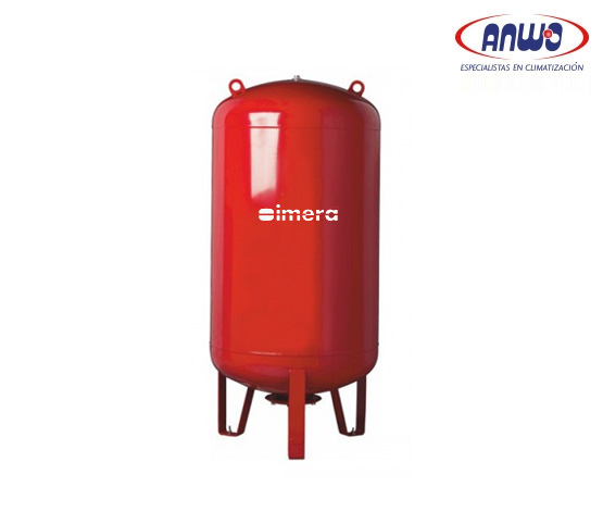 ESTANQUE EXPANSIÓN SANITARIO AV100 LTS. ROJO 10 BAR