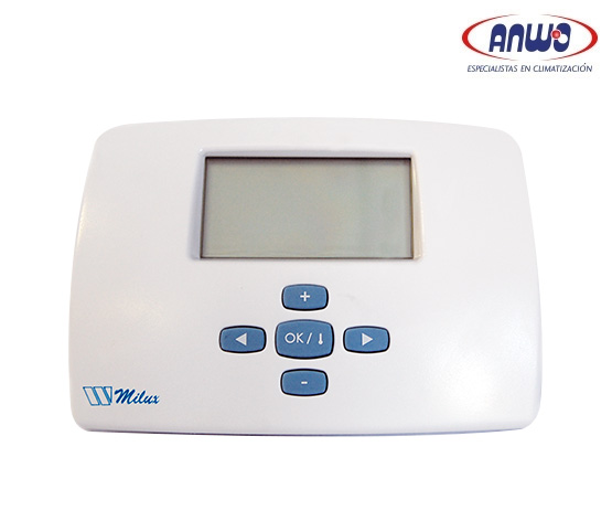 TERMOSTATO AMBIENTAL DE CALEFACCION PROGRAMABLE WATTS MILUX