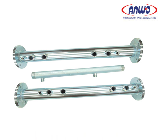KIT COLECTOR DE SURTIDOR/RETORNO PARA 2 CALDERAS BAXI LUNA DUO-TEC MP 50-70 kW
