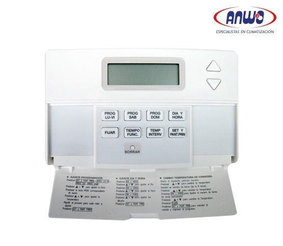 TERMOSTATO AMBIENTAL DE CALEFACCION PROGRAMABLE ANWO ATP-1