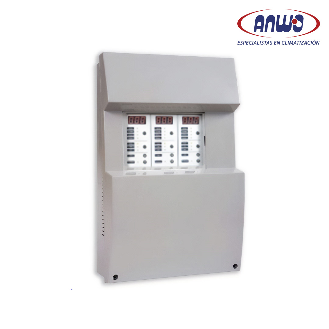 CENTRALITA CONTROL MONOXIDO CARBONO PARA 2 ZONA CON MAX DE 32 SENSORES POR ZONA