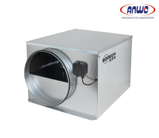 EXTRACTOR CENTRIFUGO EN LINEA BAJO NIVEL DE RUIDO CONEXIÓN 315MM 220V 1400 RPM ...