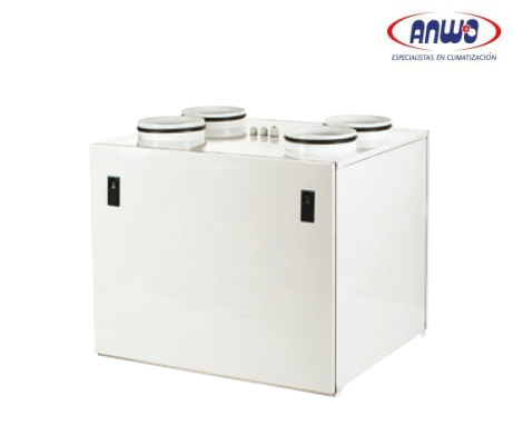 RECUPERADOR DE CALOR KOMFORT EC SB160 S14, BY PASS, CAUDAL HASTA 180M3H CON PANE...