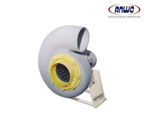 VENTILADOR CENTRIFUGO ANTICORROSIVO PLASTICO QMAX 2300 M3H 1370 RPM 0.37KW 380V