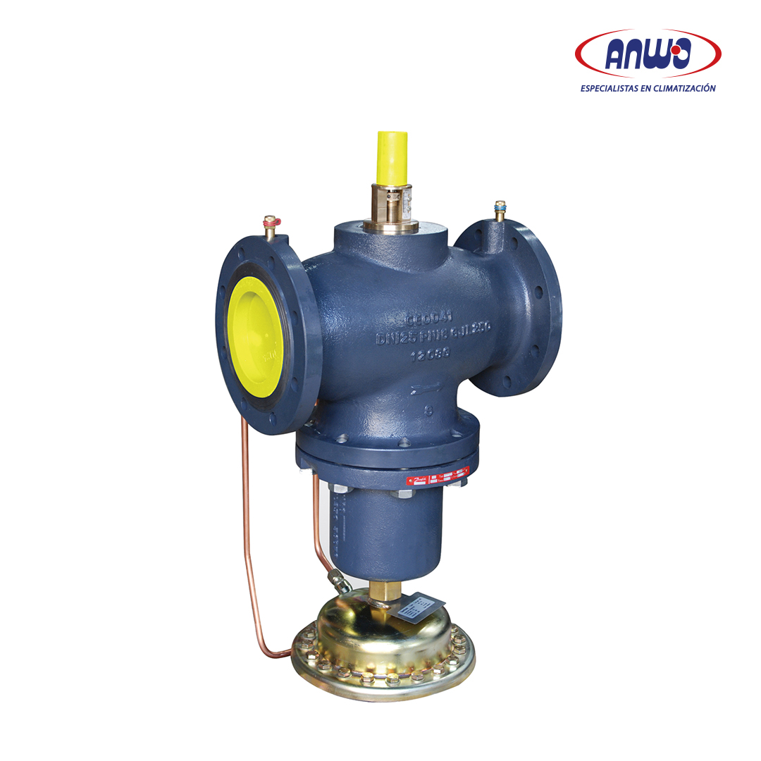 VALVULA DE EQUILIBRIO HIDRAULICO AB-QM FLANGE CON TOMAS DE PRESION 36000-90000 L...