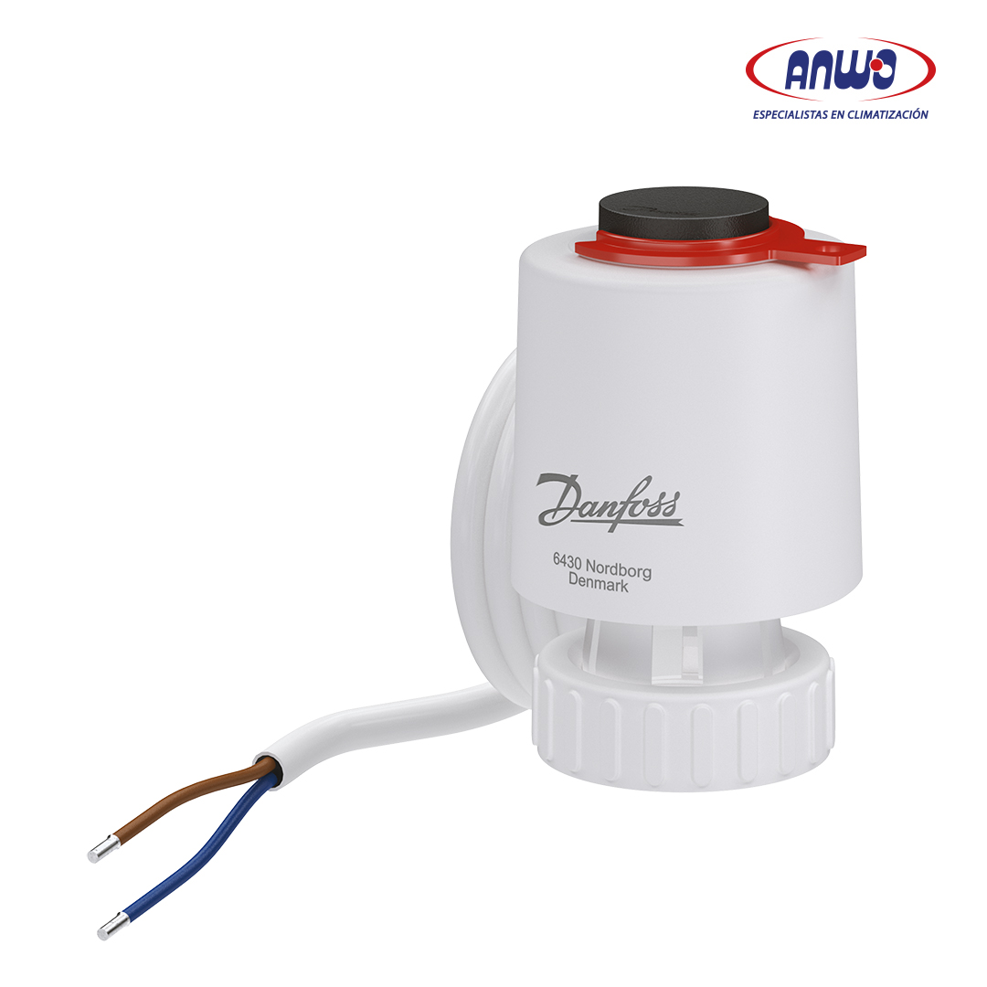 ACTUADOR TERMICO TWA-Q 230V NC 230V AC ON/OFF CABLE 1.2 M, AB-QM DN10-32