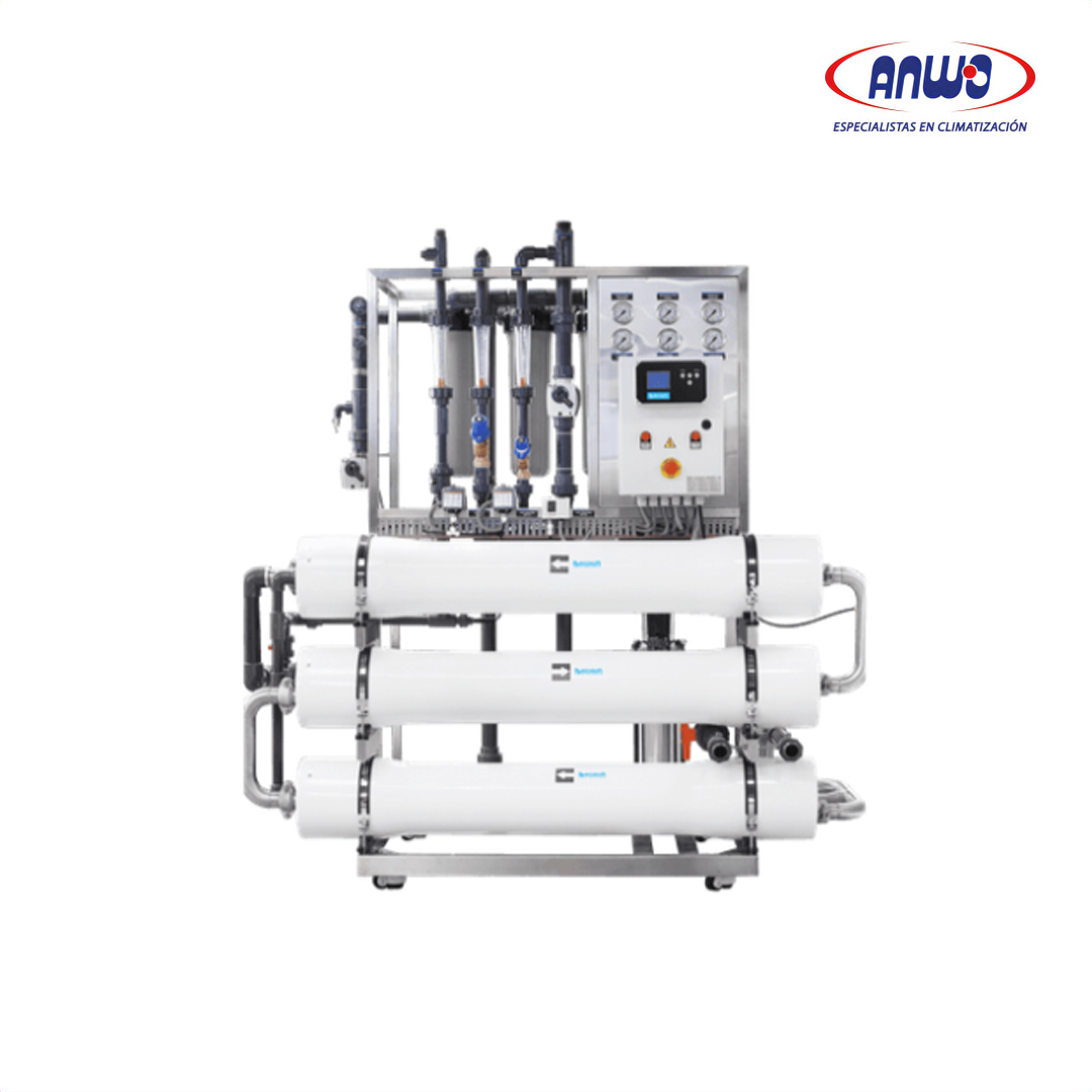 SISTEMA OSMOSIS 8 RO SYSTEM MO3 (3-4 M3/H) SIN MEMBRANA