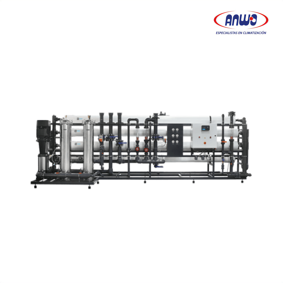 SISTEMA DE OSMOSIS 8 RO SYSTEM MO24 (24-28 M3/H) SIN MEMBRANA