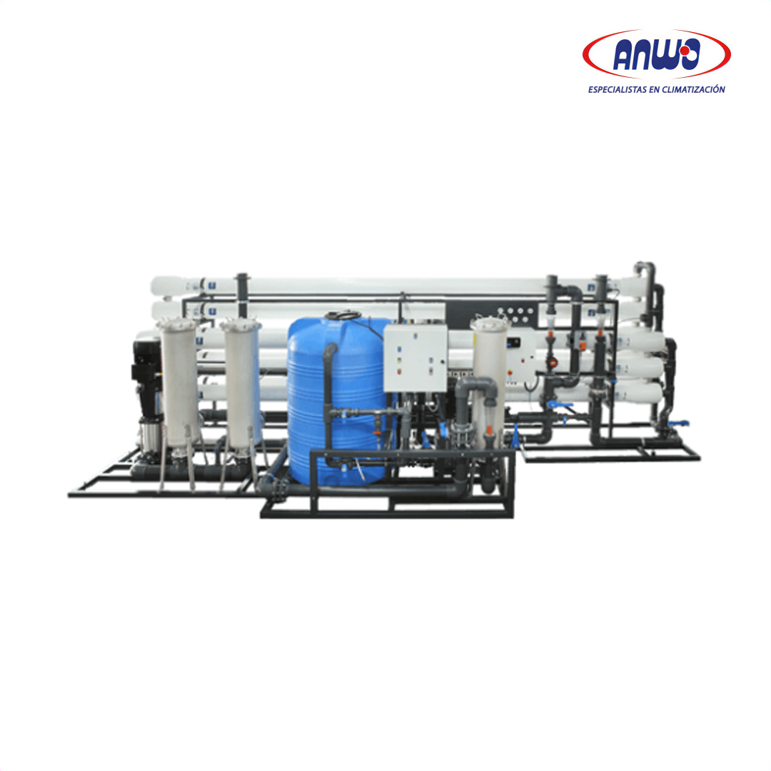 SISTEMA DE OSMOSIS 8 RO SYSTEM MO48 (48-56 M3/H) SIN MEMBRANA