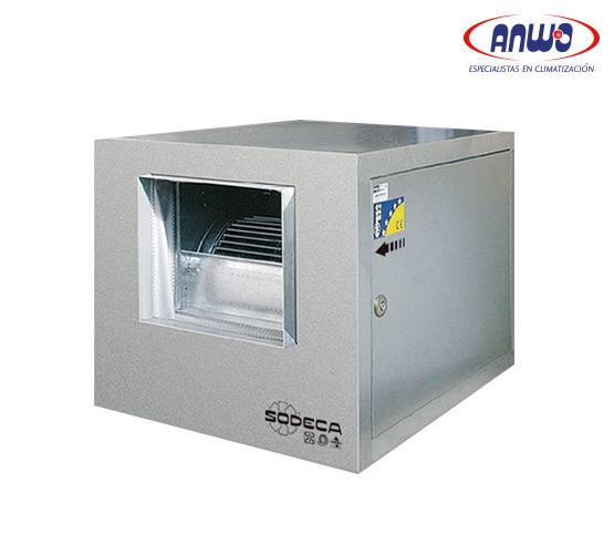 VENTILADOR CENTRIFUGO EN CABINA A TRANSMISION TAMAÑO 18-18 MOTOR 380V 4HP
