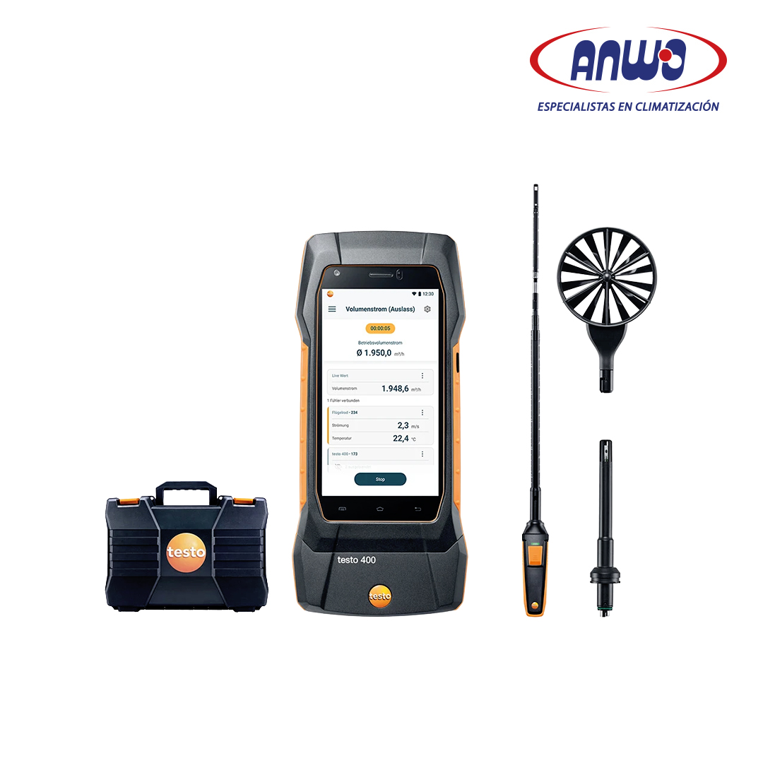 SET MULTIPARAMENTO DE CLIMA TESTO 400 - SET HILO CALIENTE
