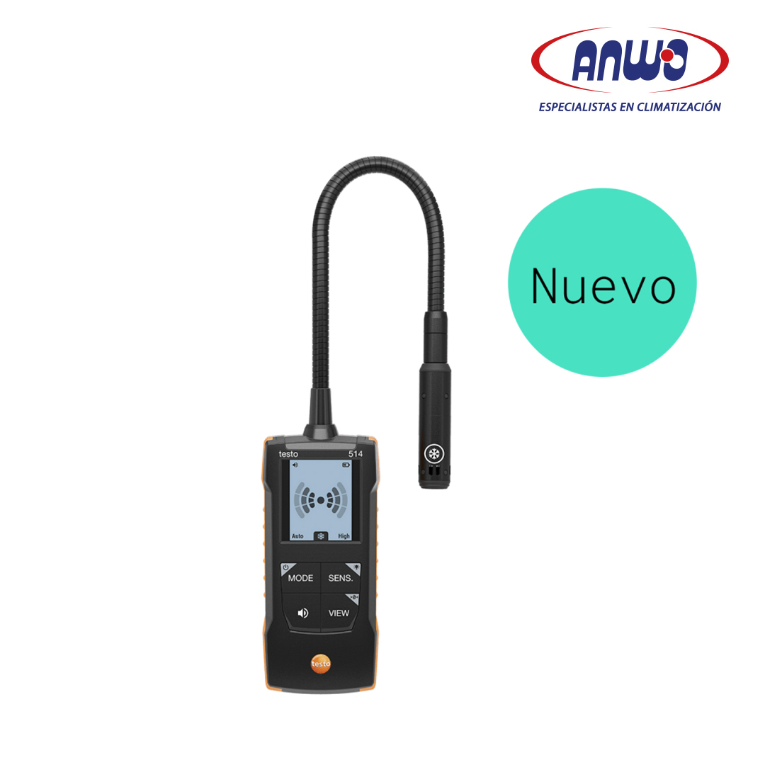 DETECTOR DE FUGAS DE REFRIGERANTE TESTO 514
